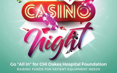 CHI Oakes Hospital Foundation to host Casino Night 2020